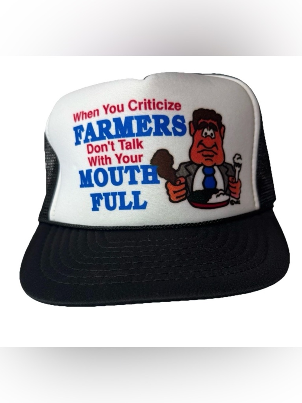 ISSI Logo Cap Label in Blue and Red